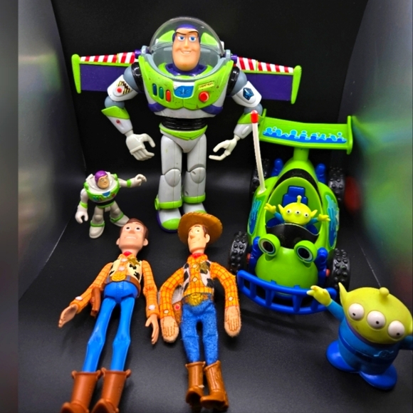 Toys | Toy Story Action Figure Set With Buzz Lightyear And Woody | Poshmark